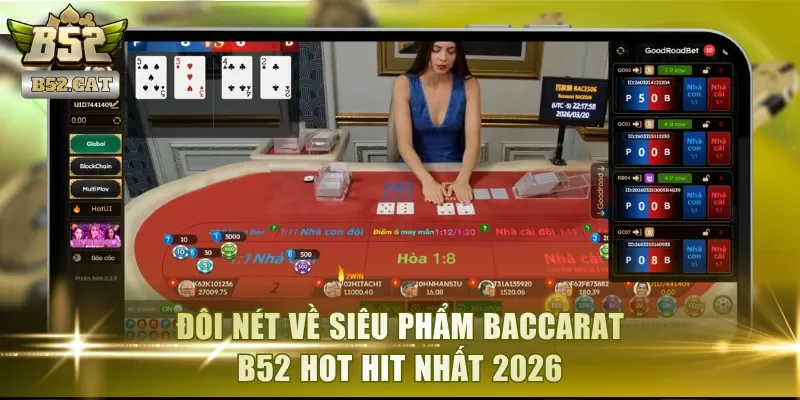 Đôi nét về siêu phẩm Baccarat B52 hot hit nhất 2026