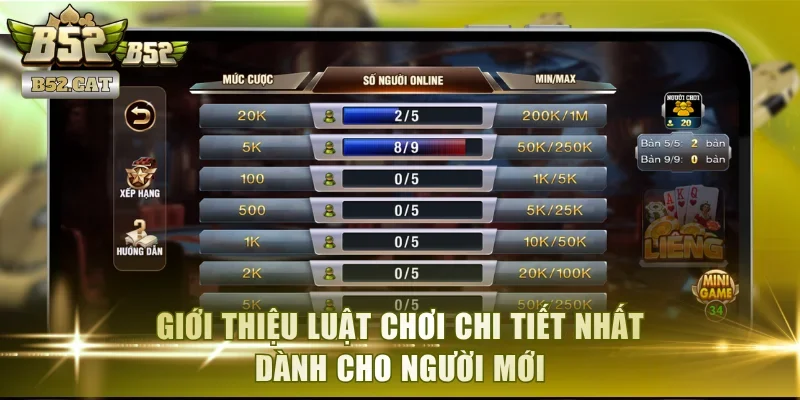 Giới thiệu luật chơi chi tiết nhất dành cho người mới