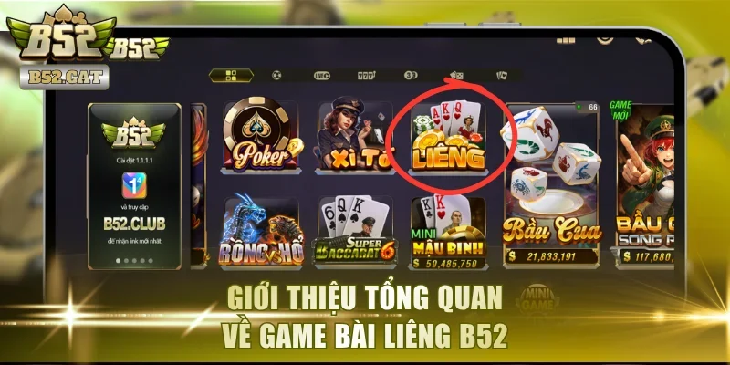 Giới thiệu tổng quan về game bài Liêng B52